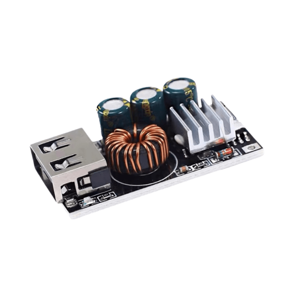 ماژول کاهنده ولتاژ فست شارژ با ورودی 32-6 ولت و خروجی 24 وات USB QC3.0
