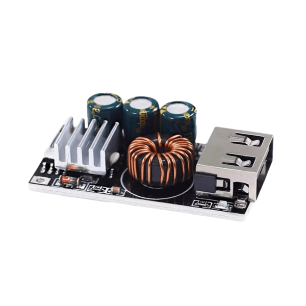 ماژول کاهنده ولتاژ فست شارژ با ورودی 32-6 ولت و خروجی 24 وات USB QC3.0