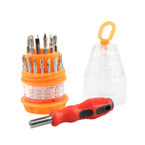 ست پیچ گوشتی 31 تکه مدل XR-6036B با دسته مغناطیسی