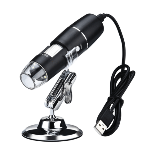 میکروسکوپ دیجیتال USB با بزرگنمایی 1000X دارای پایه چرخان