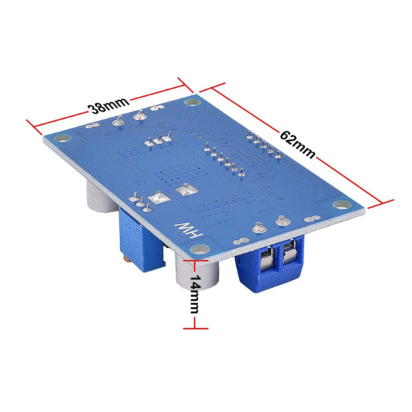 ماژول افزاینده ولتاژ 5 آمپر DC دارای نمایشگر ولتاژ مدل XL4015